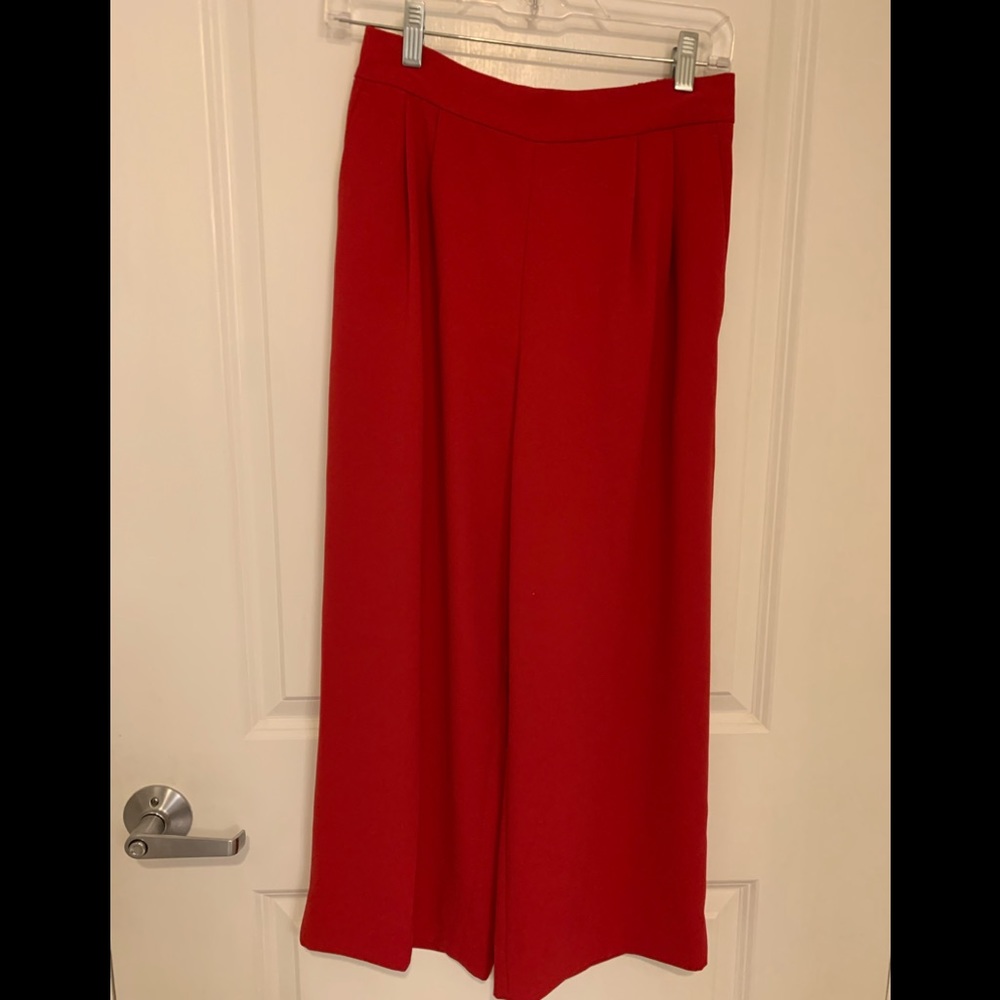 J crew wide leg crop